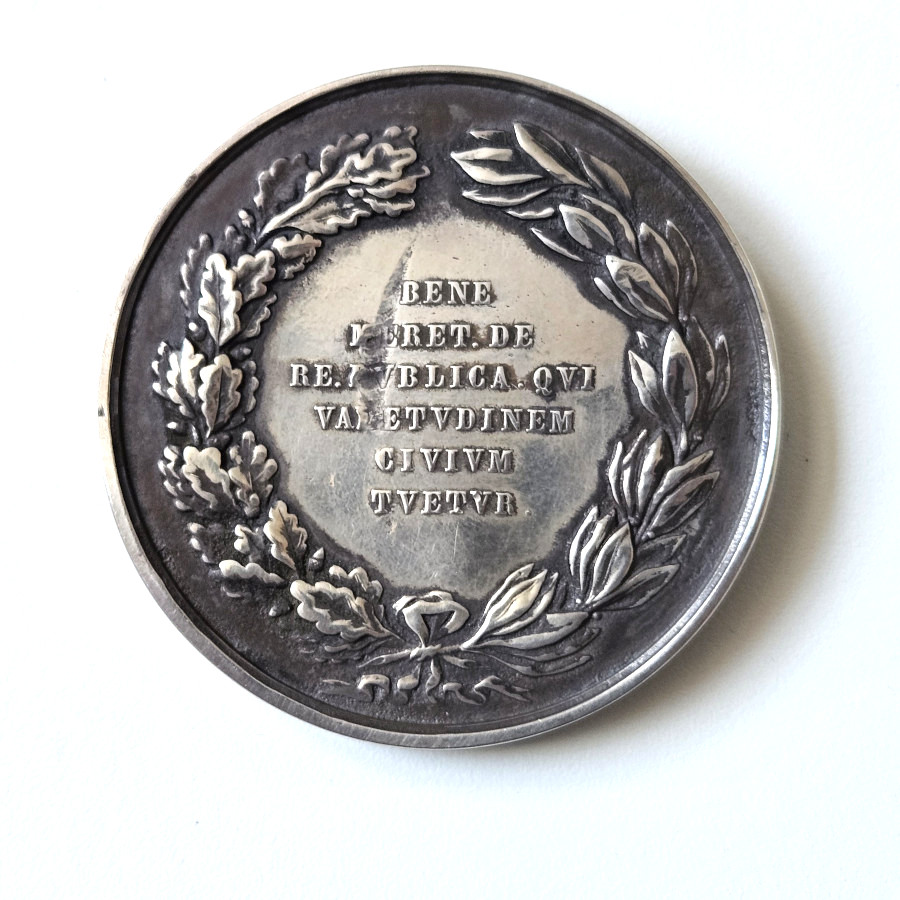 Beloningspenning voor vaccinaties - Willem III - Afbeelding 2